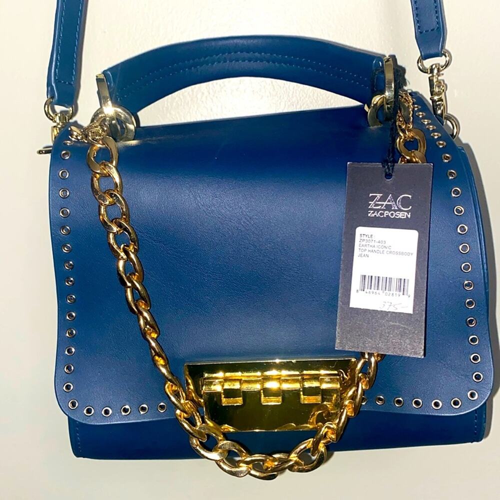 ZAC POSEN Eartha Iconic Top Handle Crossbody Jean - Picture 2 of 11